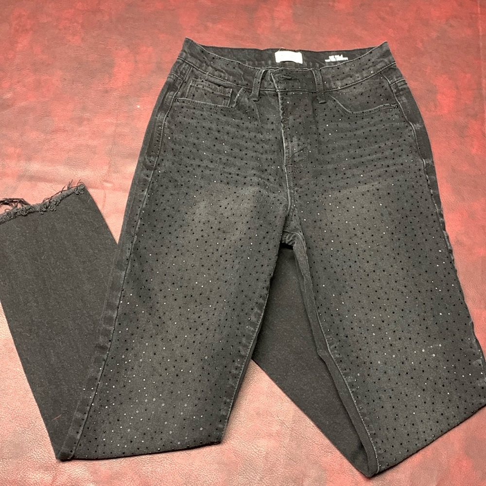 Embellished jeans